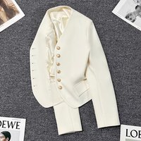Fashion Spring Autumn new Style women's jacket High-quality Casual suit Coat Elegant temperament, trendy versatile Ladies' coat
