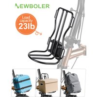 AliExpress NEWBOLER Metal Front Rack for Brompton Bike Bag Front Lightweight Shelf Luggage Rack Bicycle Accessories