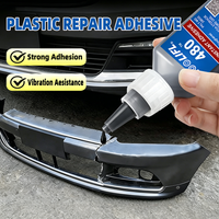 LOOLIFL480 20g adhésif hydroacrylate résistant à la haute température et à l'impact de liaison de caoutchouc plastique pour la réparation du pare-chocs de la voiture