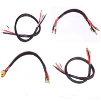 RC 2S 3 Pins JST-XH Lipo Balance Charge Lead Wire Harness w/4.0mm Connector 4-5mm Stepped Bullets XT60 Female Plug 12awg 610mm