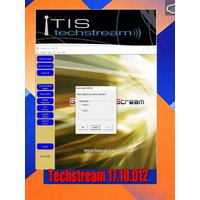 MINI VCI Techstream 17.10.012 Toyoa ECU ECM Coding Diagnosis OTC Car Scanner Hot Sale 2026 Efficient Automotive Tool