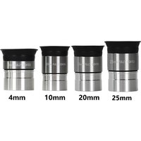 1.25 Inch Astronomical Telescope Eyepiece Fully Coated Optical Glass Monocular Telescope Eyepiece 4mm,10mm,20mm,25mm Eyepiece