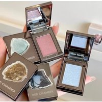 Red Chamber Monochrome Eyeshadow RC Matte Powder Multi-Use Crystal Shimmer Smoky Sparkling Smooth Silky Texture Easy Blend