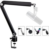 Adjustable Heavy Suspension Boom Microphone Stand for SM7B K688 K658 AM8 Condenser Microphone Recording Studio Scissor Arm Stand