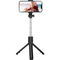 Tripod Selfie Stick Portability Folding Storage Handheld Selfie Rod Telescopic Rotating Base with Remote Control for Shooting