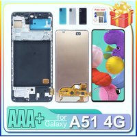 Super AMOLED LCD for Samsung A51 4G LCD Display Touch Screen Digitizer Replacement for Samsung A51 A515F Phone LCD Screen