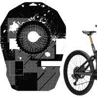 Protection Oil-proof Board Bike Washing Cover Disc Oil pollution isolation For Bike Maintenance Cleaning Tool Prevent Noise