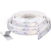 1/2/3/5/10M White Self-Adhesive Silicone Rubber Seal Strip Width 5/10/15/20/30mm Thick 1/2/3/5mm Anti-Slip Damper Sealing Gasket