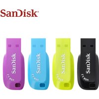 SanDisk USB 3.2 Flash Drive 128GB 64GB 32GB Up to 100Mb/s Pen Drive Original storage Memory Stick for Computer U disk pendrive