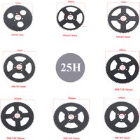25H 60T 62T 66T 70T 72T 74T 76T 78T Tooth 26MM Rear Sprocket for 47CC 49CC Mini Moto ATV Quad Dirt Pit Pocket Bike Scooter Parts
