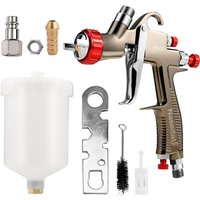 Nasedal R500 LVLP Gravity Feed Spray Gun 1.3mm Nozzle 600cc High Quality Paint Airbrush for Car Truck Painting Hobby DIY Tools