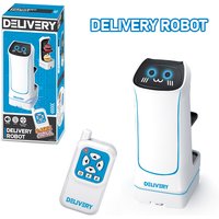 2.4GHz Remote Control Food Delivery Robot Toy, Remote Control Toy Robot With Light And Music, Children's Birthday Gift