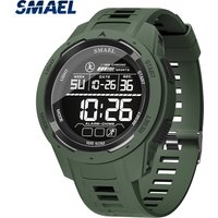SMAEL-Montre-bracelet numérique étanche à LED pour homme, chronomètre lumineux, montres de sport, 50m, 8105