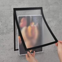 Magnetic Magnetic Photo Frame PVC Matte Finish Wall Sticker Display Frame Self-Adhesive Removable Certificate Holder