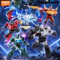 BLOKEES Transformers Building Blocks Shining Version 05 Fatal Confrontation Toy Optimus Prime Cup Assembly Model Ornament Gift