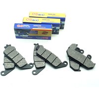 Motorcycle Front Rear Brake Pads for SUZUKI AN650 Burgman/Skywave 650 2002-2019 AN650A 2004-2012 Skywave 650LX 2012-2020 AN650Z