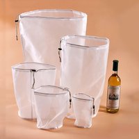 Nut Milk Bag Big 9x16 Commercial Grade Reusable Almond Milk Bag Strainer Fine Mesh Nylon Cheesecloth Cold Brew Coffee Filter