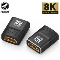 8K HDMI Extender F To F/M to F connector 8K60hz 4K@120/144hz HDMI2.1 For Monitor Display Laptop PS4/3 PC TV Hdmi Cable Extens