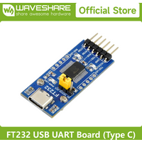 Waveshare FT232 USB UART Board Type C USB To UART(TTL) Communication Module USB-C Connector Support Mac OS,Linux,Android,Windows