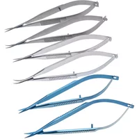 Titanium Castroviejo Scissors Capsule membrane scissor Microsurgery scissors Ophthalmic instruments