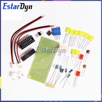 LM3915 Audio Level Indicator Kit 10 LED VU Meter DIY Soldering Practice Project for Amplifier Stereo System Power Display