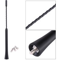 Universal 9 Inches Car Radio Signal Antenna Amplification Replacement Anti Noise Beesting Aerial FM Radio Antenna with Screws