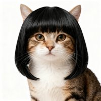 Cat Wig Accessories Dog Headdress Funny Costume Puppy Cosplay Dress Up Funny Pet Wig Cosplay Costume for Cats Dogs 2026 New
