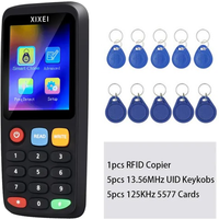 X7 czytnik inteligentnych chipów RFID IC ID Token klon kopiarka 125Khz pisarz odznak 13.56Mhz powielacz tagów NFC klucz Ntag215 programista