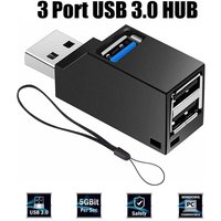 USB HUB Adapter Mini Splitter Box For Notebook Desktop Accessories 1 To 3 Ports Multi Function External Device Connection Tools