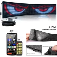 Smart Pixel LED Display Panel Digital Screen Matrix Programmable Advertising Sign USB 5V APP Control Customize Image Animation