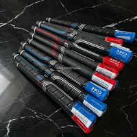 13pcs/lot Wood Golf Club Grips Set Blue Wrap Red Pro Rubber 10/Pcs Standard/Midsize/JUMBO Golf Grip Iron/Fairway Golf Club Grip