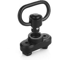 1pcs Sling Spiral Column Quick Release QD Sling Rotation Installation Adapter Mlok Track Quick Release Shotgun Accessories