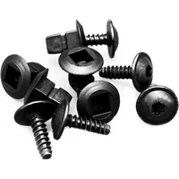 40pcs Wheel Arch Liner Clips Torx Screws Expanding Nut For Audi A1 A2 A3 A4 A6 C5 C6 A8 Q3 Q5 Q7 TT R8 RS3 RS4 RS5 RS6 NEW