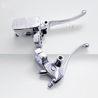 Hydraulic Brake Clutch Lever Master cylinder for 25MM electroplating suitable for Honda CB400SF/Yamaha/Suzuki left clutch handle