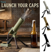 โMortar Style Beer Bottle Opener, Creative Cap Launcher Bottle Opener for Bar, Party & Home Use