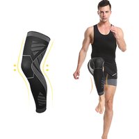 AliExpress VQWQVW 1Pcs Full Leg Compression Sleeve Long Leg Sleeve Knee Support Protect for Men Women,for Basketball,Arthritis,Cycling