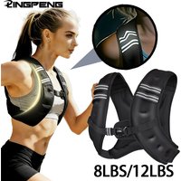 Weighted Vest for Men Women, 8lbs/12lbs Weights Included, Workout Equipment Strength for Training Workout, Jogging, Cardio,Walk