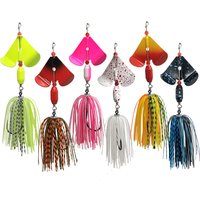 2022 New arrival Mycena 18G spinner bait fishing lure pinwheel Blade Chatter bait Dancer Buzzbait for bass pike