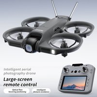 Dron 2026 z dużym ekranem 4,3 cala, 8K, wysoka rozdzielczość, fotografia lotnicza, unikanie przeszkód, zdalnie sterowany quadcopter.