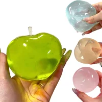 Maltose Coconut Slow-Rebound Toy Green Apple Fruit Squeeze Toy Coconut Stress Pink Blue Ball Anti-Stress For Adult Kids Gift