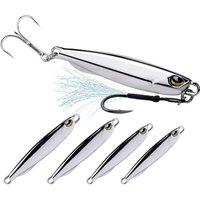 Metal Tuna Jig lures Spinner Hard Fishing Bait 10G 20G 30G 80G Bass Fishing Accessories Saltwater Lures Fish Wobblers for Bass