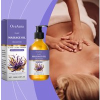 Natural Lavender Massage Oil for Body, Mild & Calming, Nourish Skin, Easy Absorb Aromatherapy Oil for Daily Care