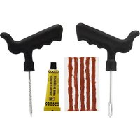 1/2/3/4/5/6Set Tubeless Tyre Repair And Studding Tool Set: Puncture Plug, Patch Strip, Glue, Garage Tool Accessories