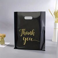 20 stücke extra dicker wieder verwendbarer Kunststoff danke Taschen perfekte Geschenke Einzelhandel Shopping Party Taschen robuste und langlebige Verwendung