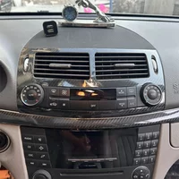 For Mercedes Benz E-Class W211 2002-08 Interior Control Panel Door Handle Carbon Fiber Stickers Decals Car styling Accessorie