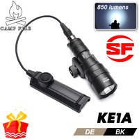 Surefire M300C/M600U Scout Flashlight Dual Switch High Lumen LED For Airsoft Rail Outdoor Hunting Shooting Tactical Gear