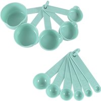 11Pcs Measuring Cup and Spoon Set Baking Tool Kitchen Scale Substitute for Dry Liquid Ingredients Cooking Gadget