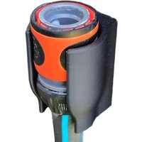 Outdoor Garden Hose Sprayer Hanger Hose Mount Holder Anti Slip Attachment Nozzle Sprayer For Backyard Yard Lawn Pool Gardening