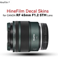 Customized Skin for Canon RF45 f1.2 Lens Cover Sticker 45 1.2 Decal Skin for Canon RF 45mm F1.2 STM Protector Wrap Sticker