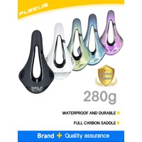 AliExpress plselis Plselis Carbon Fiber Saddle Ergonomic Design Bicycle Cushion Waterproof Durable Weighing 280g Bike Seat for Comfortable Riding